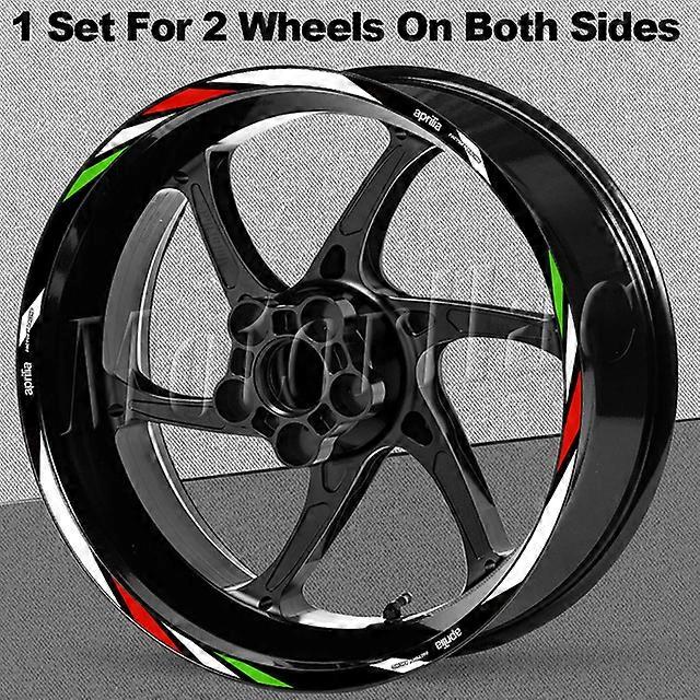 Motorcycle Wheel Vehicle Decals 17 Inch Rim Stripe Decal Accessori For Aprilia V4 TUONO 1100 RSV4 RS150/250/660 GPR APR Shiver 750 900