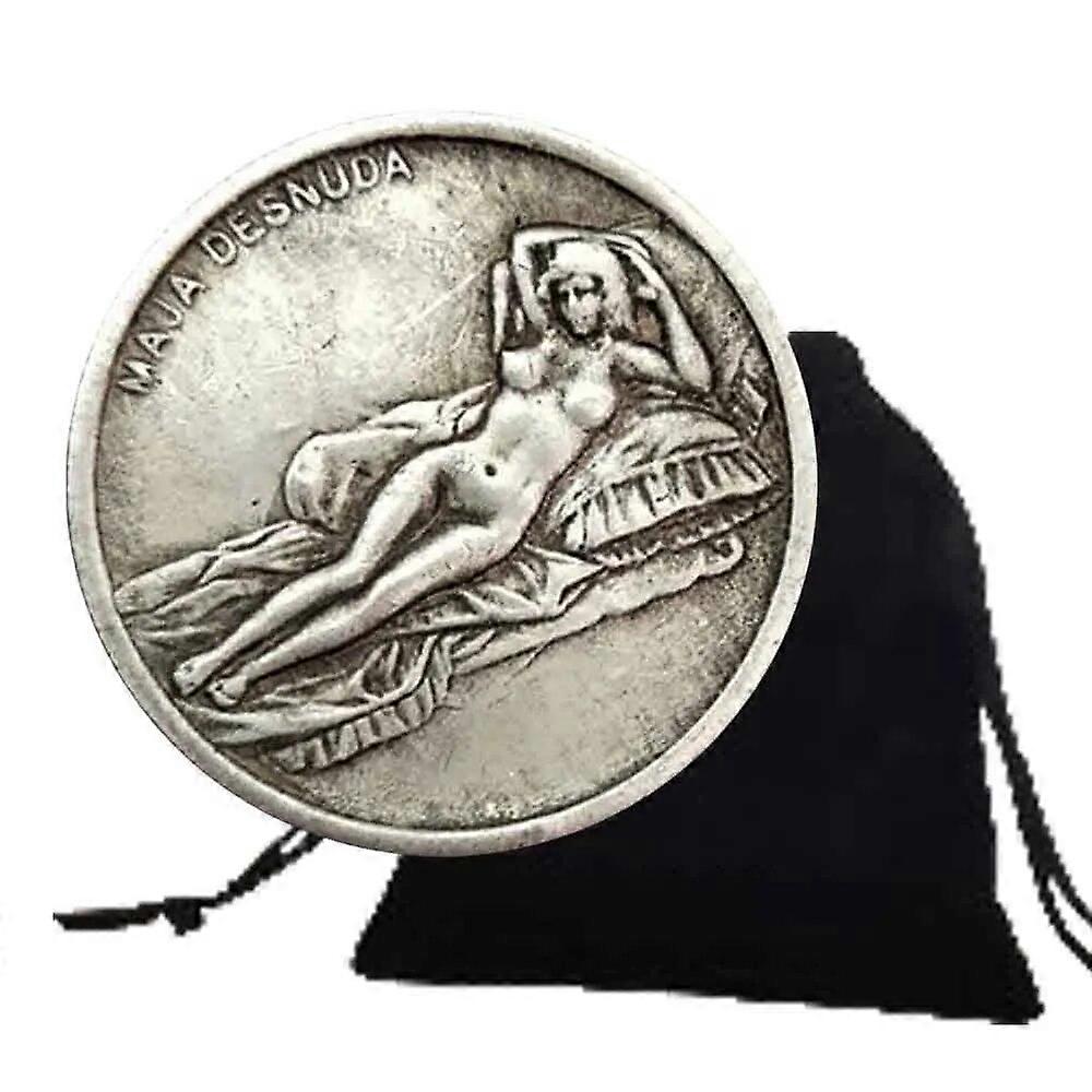 高級イタリアDA VINCIコインヨーロッパオールドコインチャレンジコインラッキーコイン記念ニッケルコインギフト友達に