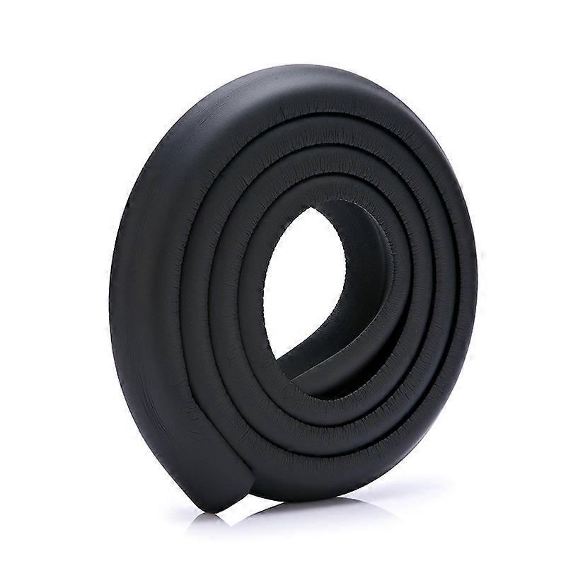 Dww-Bande衝突防止pour coin de meuble de 2メートル(ノワール - adhsif gratuit de 4メートル)、保護en mousse de scurit de 2メートル、角度droit、キット・ド・スクリット