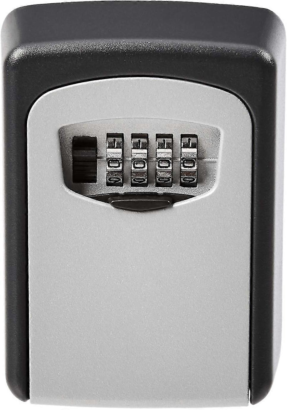 Wall-mounted key storage box - Combination lock - Gray