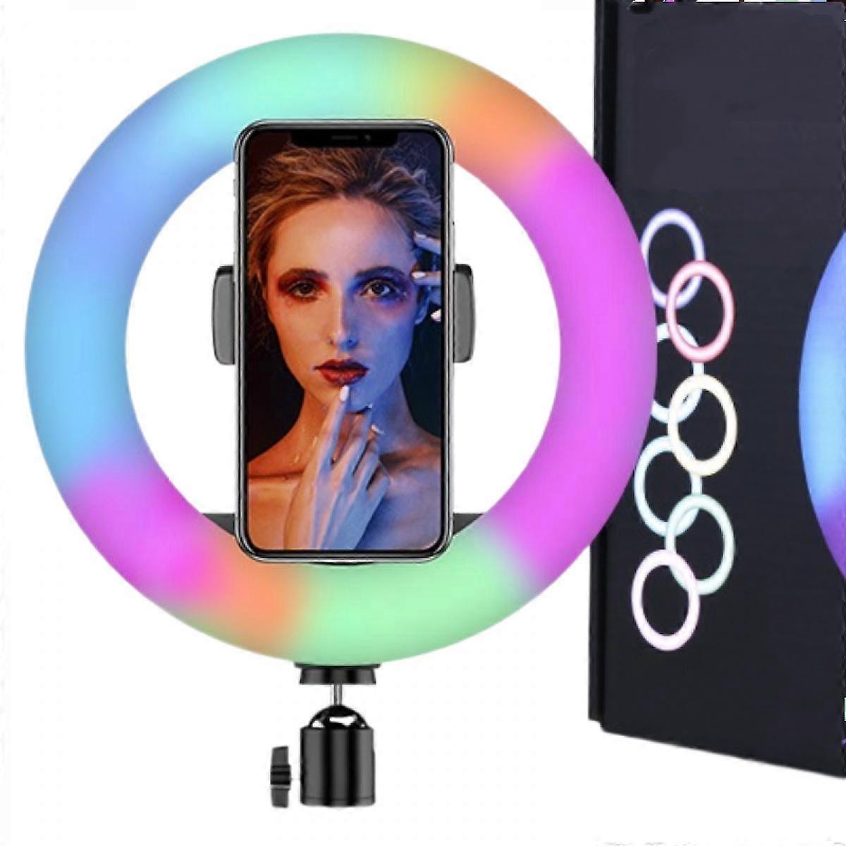 26CM Rgb Led Ring Light Circle Light  For Live Broadcast Makeup Studio Led Fill Light
