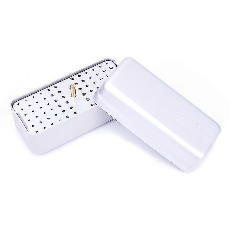 1pc 72 Hole Autoclave Sterilizer Case Dental Aluminium Endo Files Holder Box