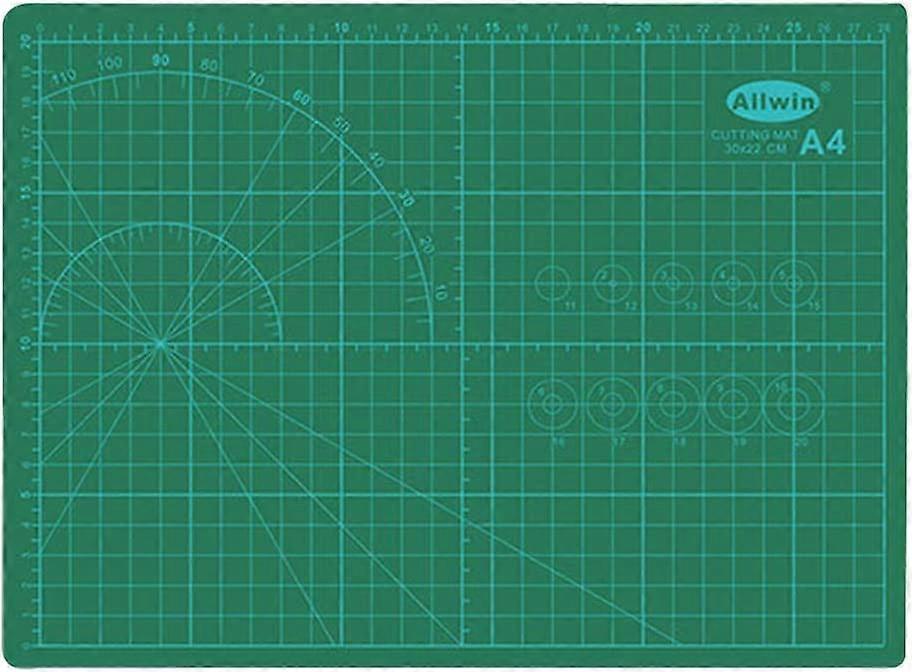 Double Sided Self Healing Cutting Mat, Rotary Cutting Board with Grid & Non Slip Surface, Rotary Cutter for Craft, Fabric, Quilting, Sewing, Scrapbook