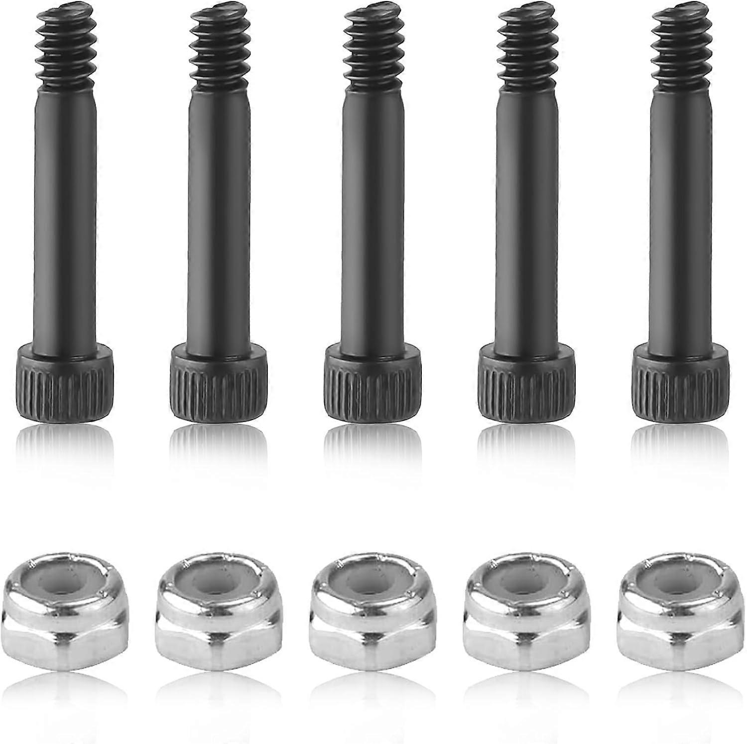 Pellet Grill Auger Motor Shaft Nut &amp; Bolt Set for Traeger Pit Boss Z-Grills Rec Tec and Most Pellet Grills, Replacement Auger Motor Shaft Nut &amp