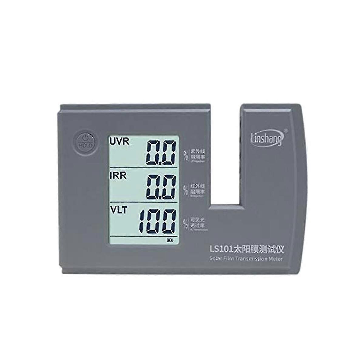 N Ls101 Solar Film Transmission Meter Window Meter Vlt Uv Ir Rejection Tester