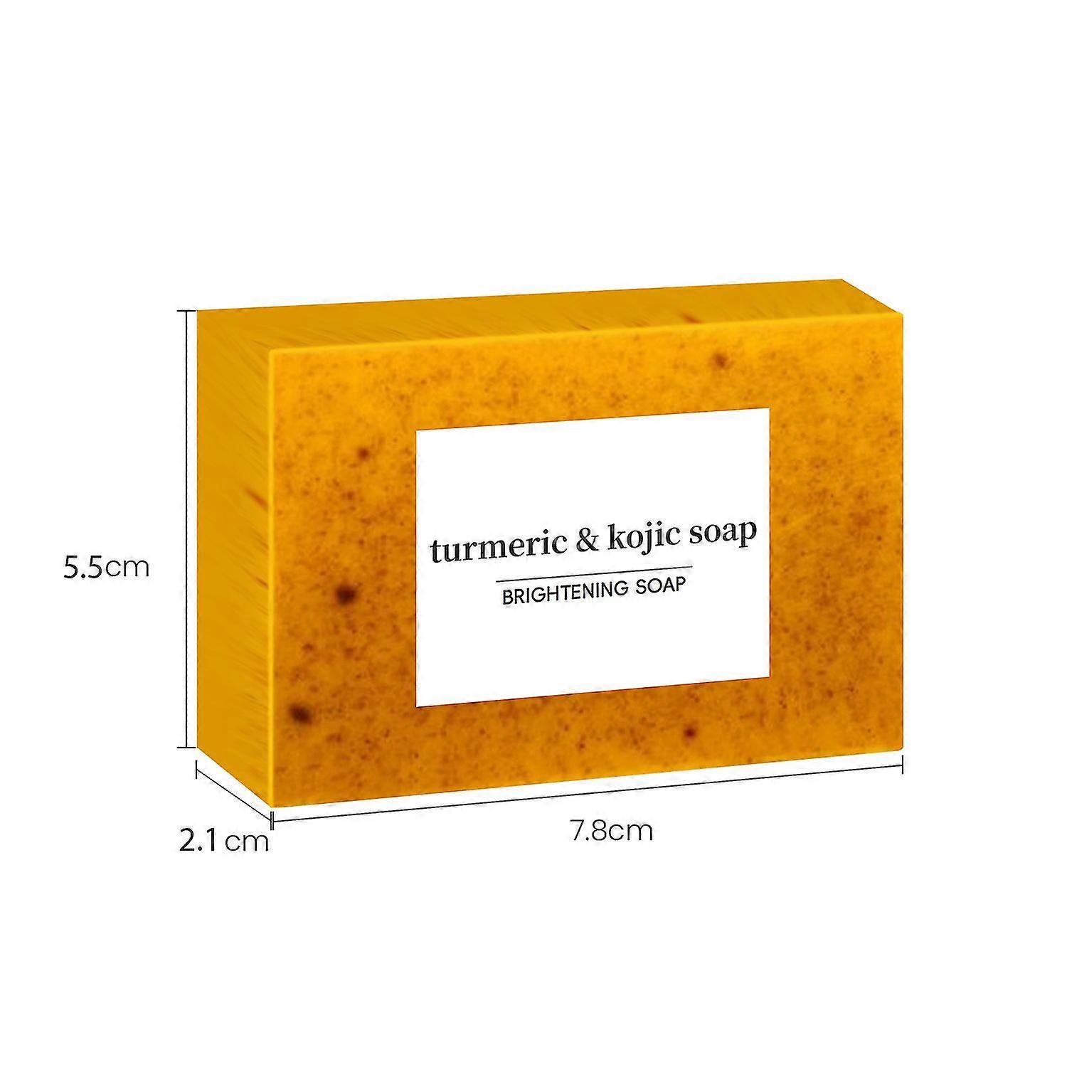 Κουρκούμη Kojic Soap - Φυσικό σαπούνι λάμψης δέρματος