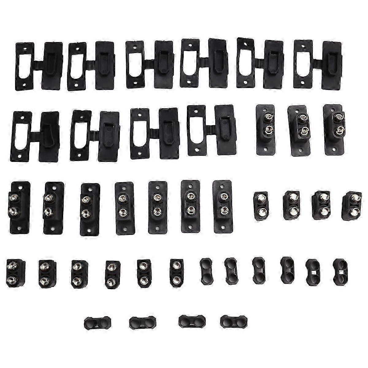 Xt90e-m Male Battery Connector, Gold-plated Mountable Xt90 Plug, Xt90h-f Mountable Connector Socket