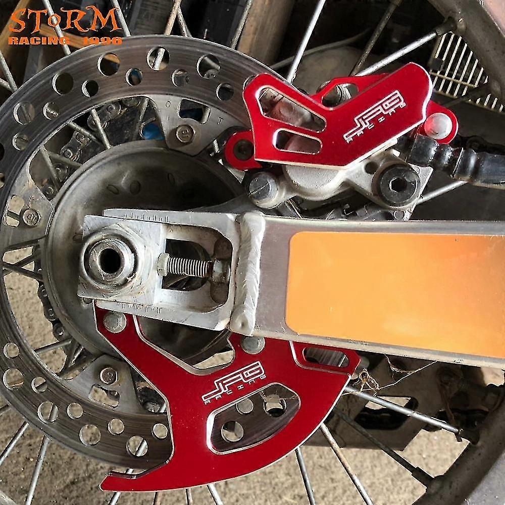 Jfg Motorcycle Cnc Rear Brake Disc Guard Protector Cover For Honda Crf250r Crf450r Crf450rx Crf250x Crf450x Crf 450r 250x 04-17