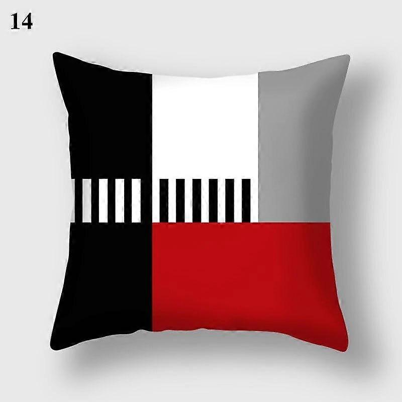 Print Pillowcase Sofa Cushion Cover Design Style -753