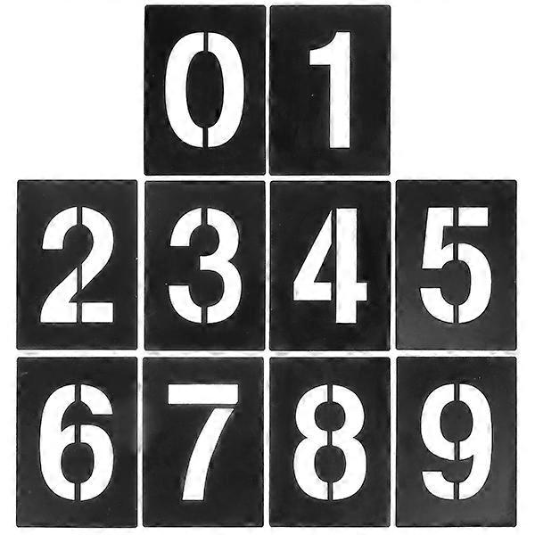 1 Set Number Stencil 0-9 Address Number Stencil Number Templates for Painting on Wood