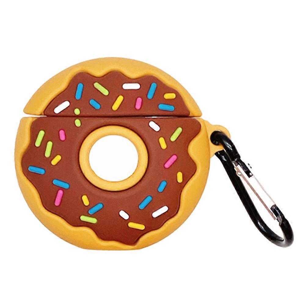 1pc Doughnut Earphone Protective Case Copmatible for Airpods1/2 (Assorted Color)