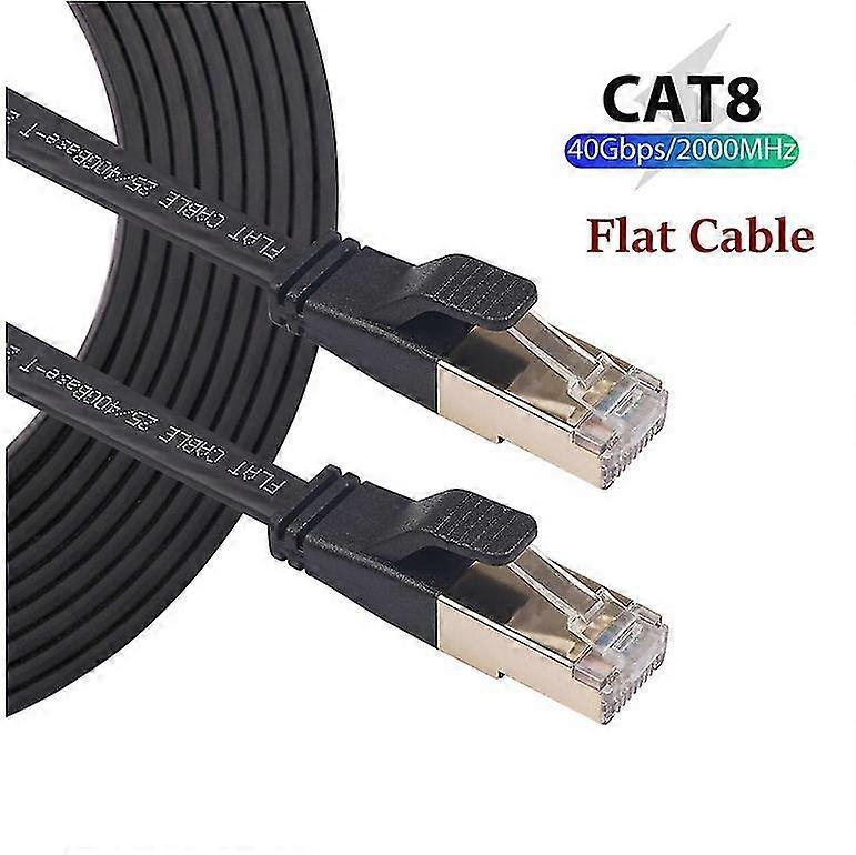 Born Pretty Cat8 Ethernet Cable 40gbps High Speed Sstp Utp Network Cable Ethernet Cat7 Lan Cable For Router Pc Ps4 Tv Laptop Rj45 Cord
