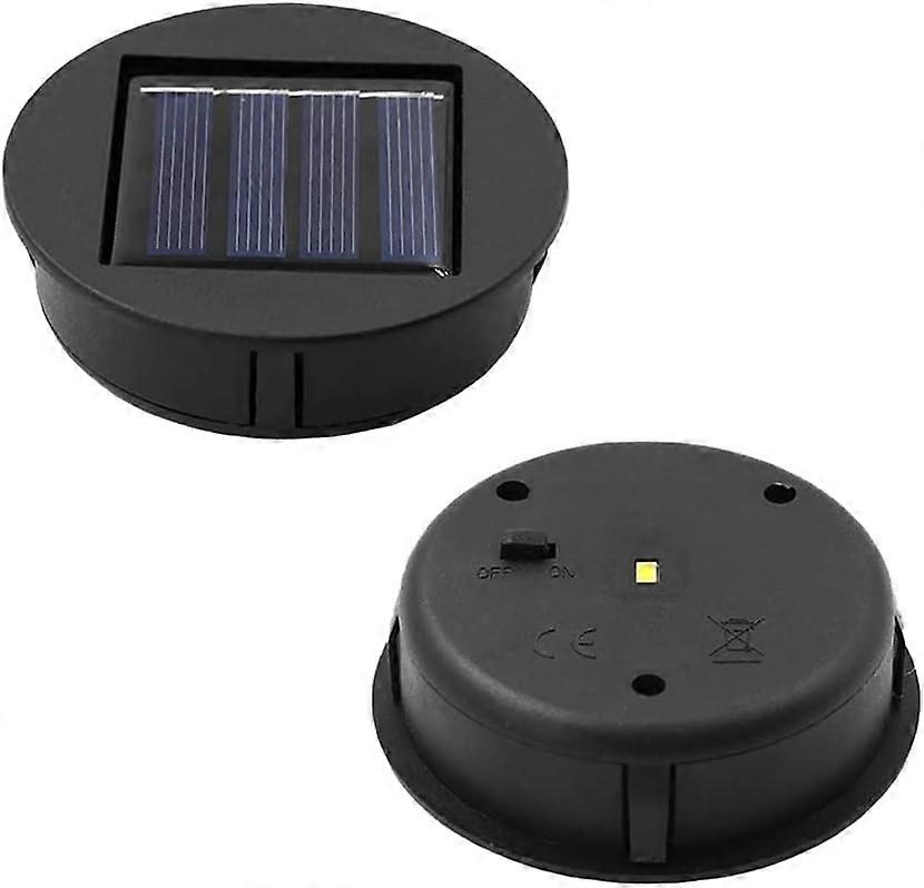 Solar Panel Lantern Replacement Cover - 2 Pcs Replacement Bulb for Hanging Lanterns