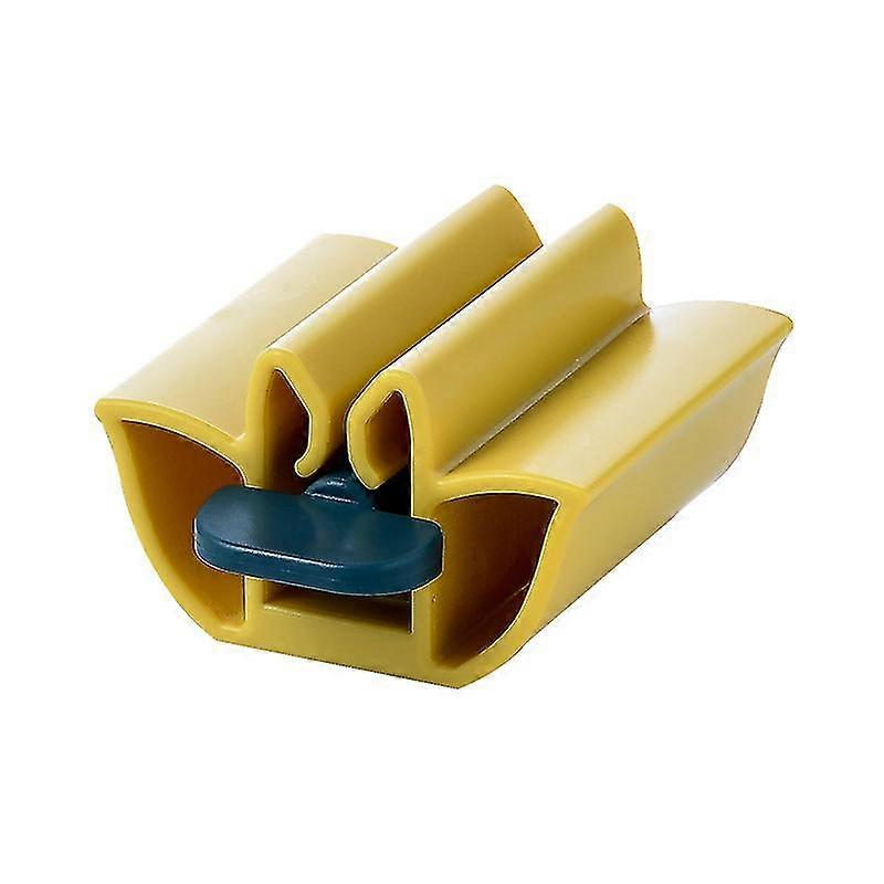 Toothpaste Squeezer, Rolling Tube Toothpaste Dispenser With Frosted Handles, Bathroom Toothpaste Seat Holder Stand For Saves Toothpaste And Cre