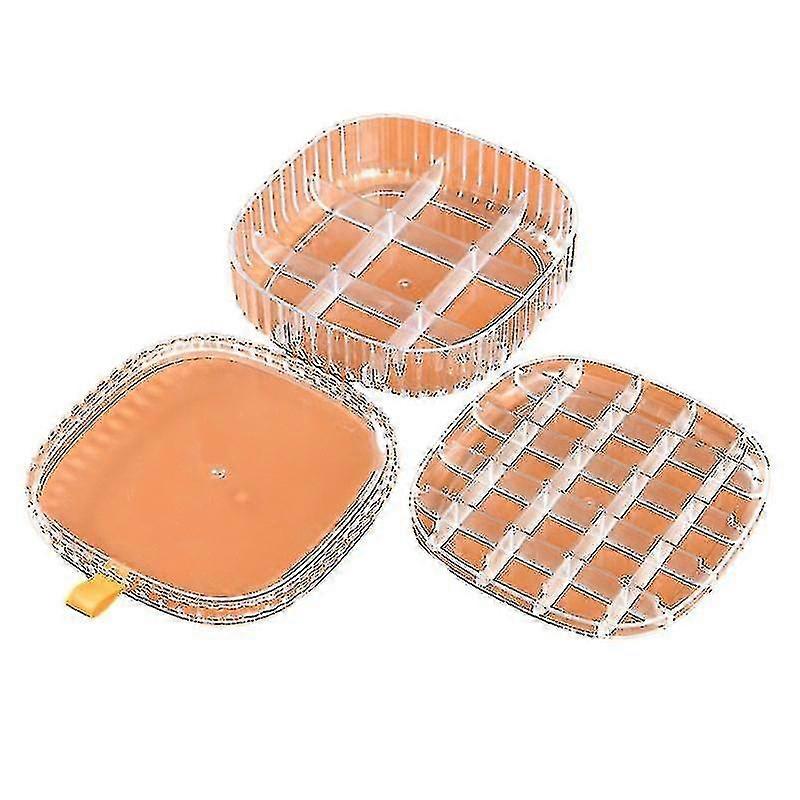 Earring Storage Container Jewellery Box For Small Items Bead Tool 1/2/3 Layer