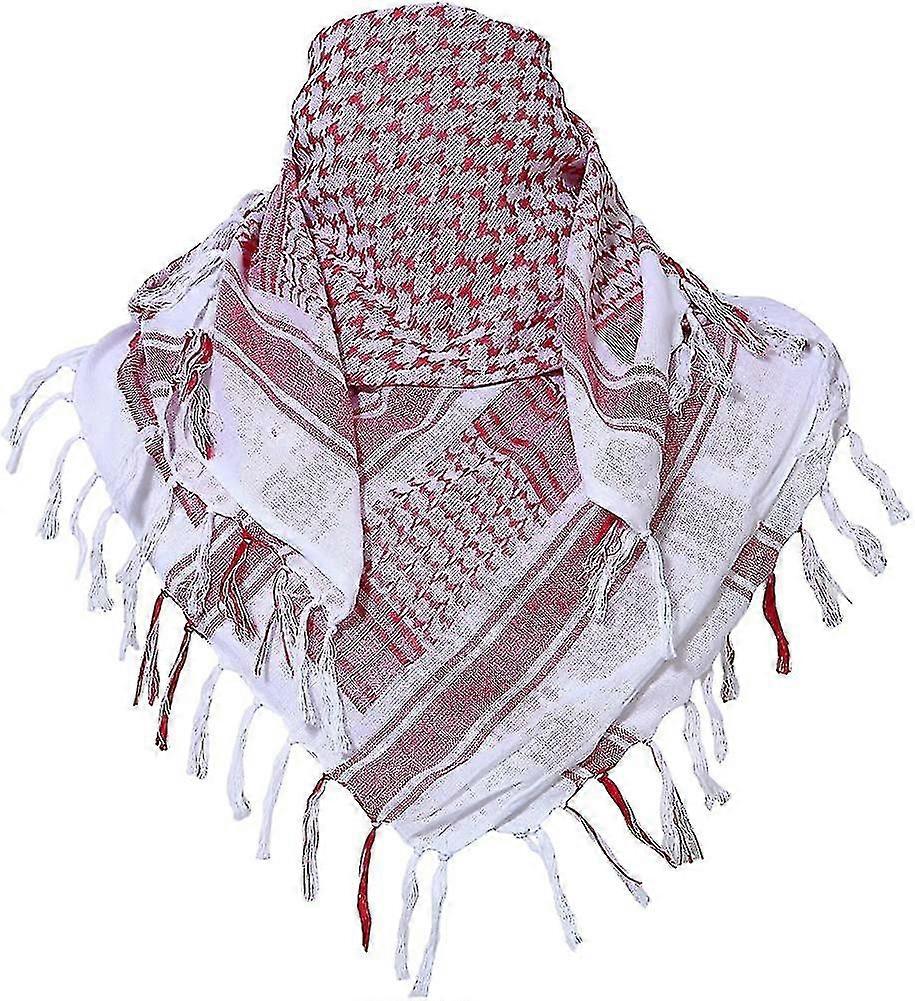 100% árabe Keffiyeh F Wrap Chal