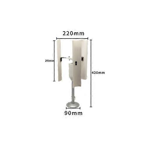 Utomhus vindkraftverk Generator Modell Väderkvarn Power Charge Device Kit Hem