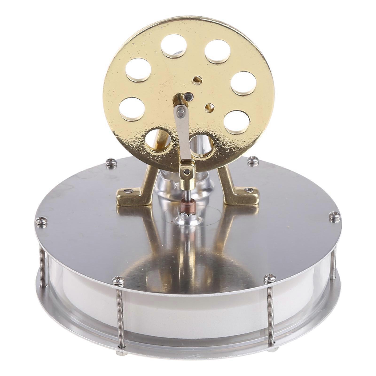 Miniature Low Temperature Stirling Engine Motor Model Puzzle Toys Kit Model