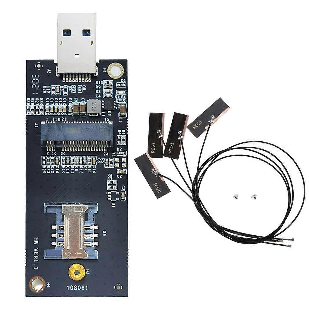 M2-NGFF DW5811e DW5816E EM7455 L860-GL Karta adaptera USB3.0 M2 do 3G/4G/5G LTE