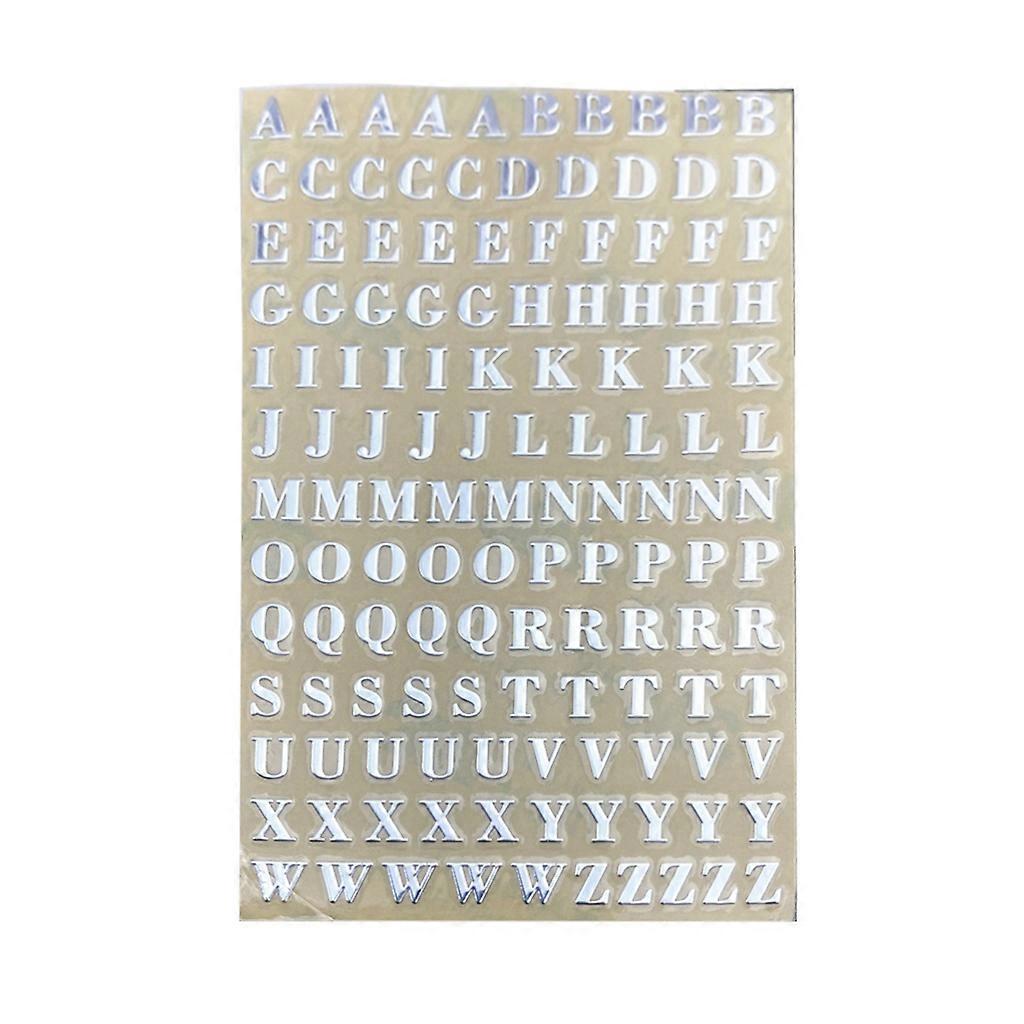  Isot kirjaimet Glitter Numerot Tarrat Itseliimautuva 26 kirjainta DIY sisustus