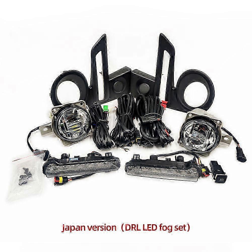 Superior For Toyota Raize 2020 2022 2022 LED Daytime Running Light Fog Lights DRL Driving Fog Lamp turn signal With Wire Switch