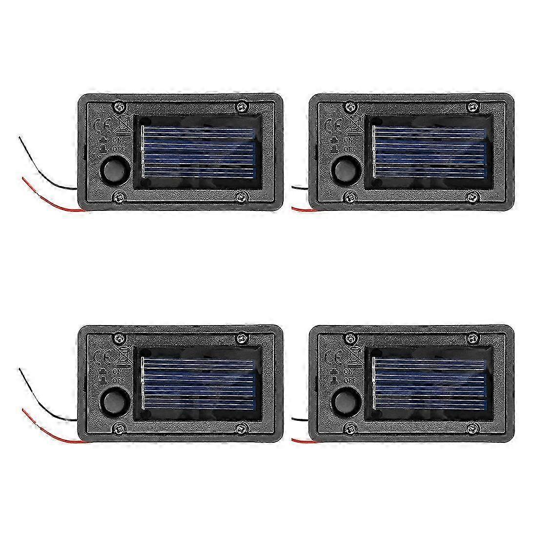 4st batterilåda, reservdelar för sollykta för utomhushängande lyktor behållare