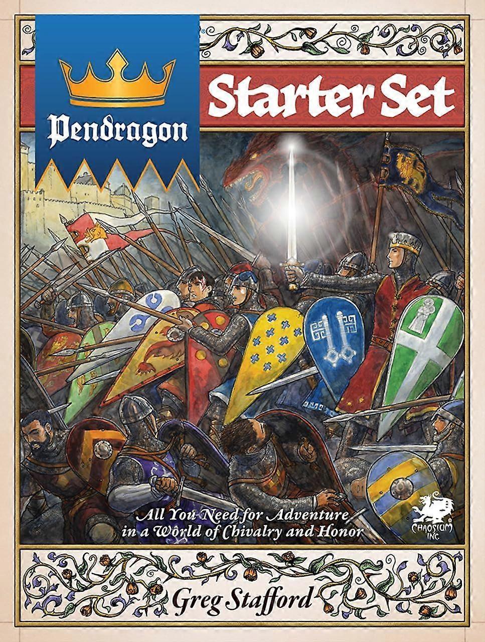 Pendragon Starter Set RPG Core Rules Book