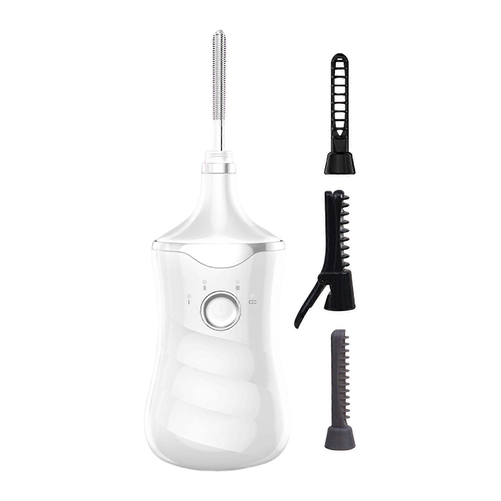 Heated Eyelash Curling Pen Eyelash Curler with Comb Design USB Rechargeable Electric Eyelash Curlers
