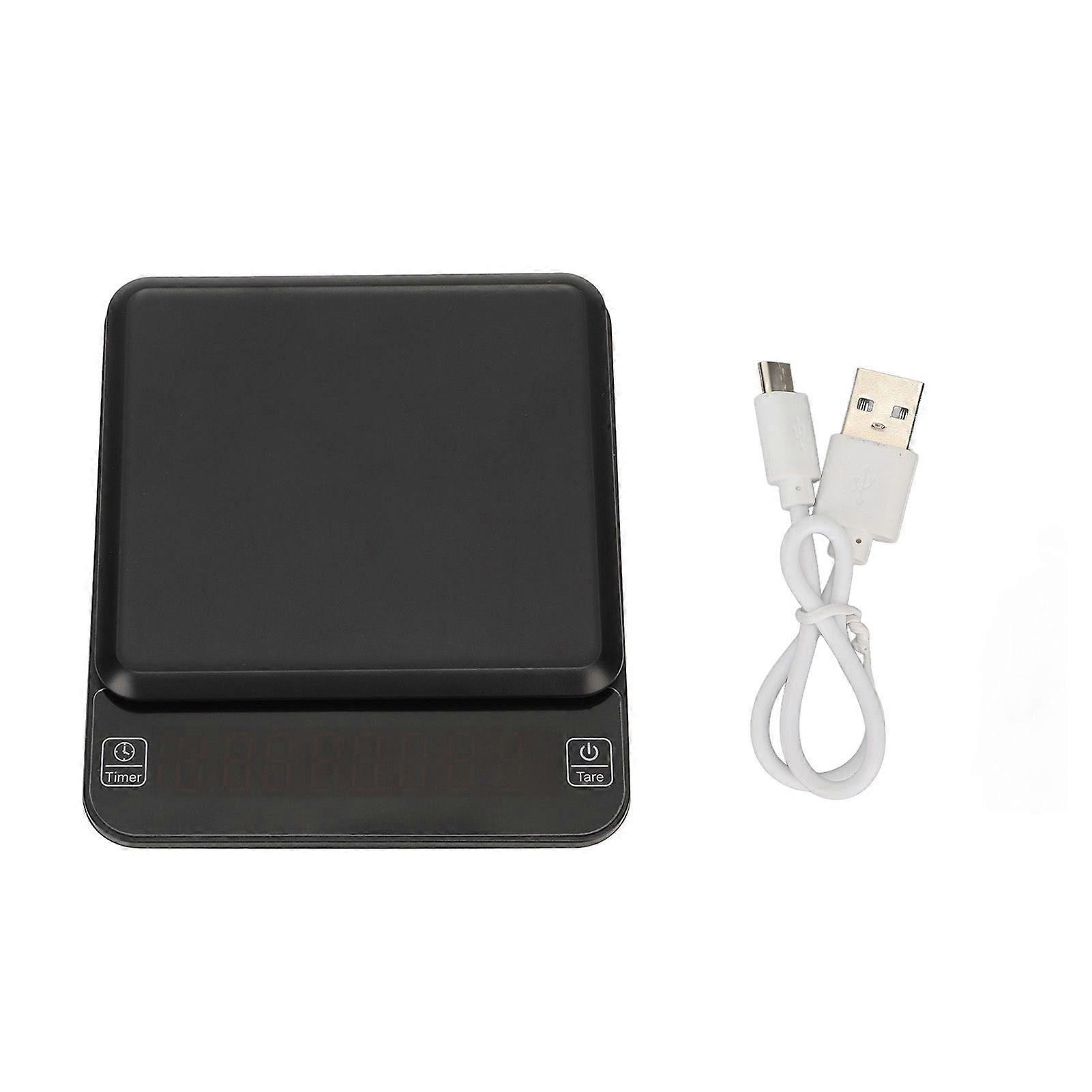 Food Scale Multifunction 3kg 0.1g High Accuracy Digital Kitchen Scale with Tare Function for Cooking Baking