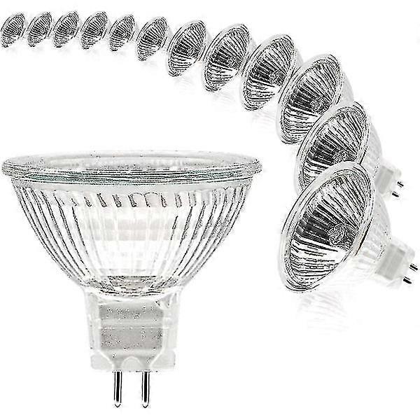 Mr16スポットライト電球12V 20W電球Gu5.3電球調光可能2ピンハロゲン電球ウォームホワイト2700k12個パック(MR16-20W-12P)[XH]