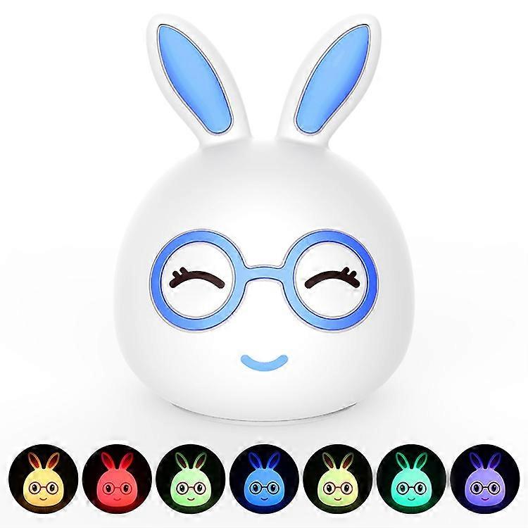 Happy Rabbit Creative Touch 3D LED Decorative Night Light, AAA Battery Version