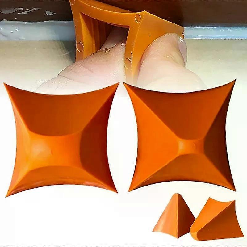 1/2pcs Silicone Caulking Tool Joint Sealant Spreader Spatula Scraper For Tile Window Grout Edge Repair Removal Construction Tool