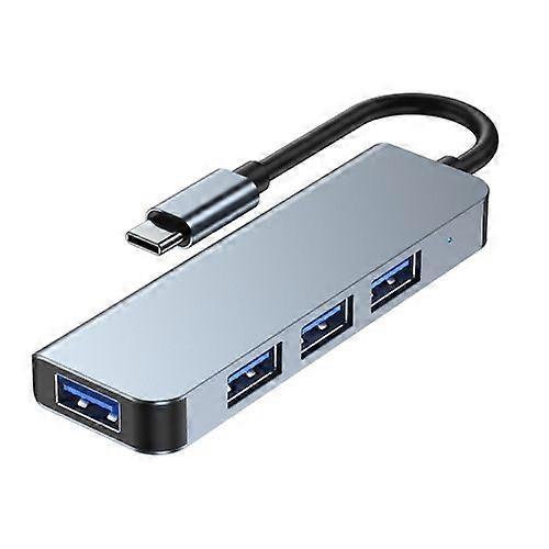ZRUXE HB-223 4 in 1 Type-c to 3 x USB 2.0 Ports + USB 3.0 Port Network Hub