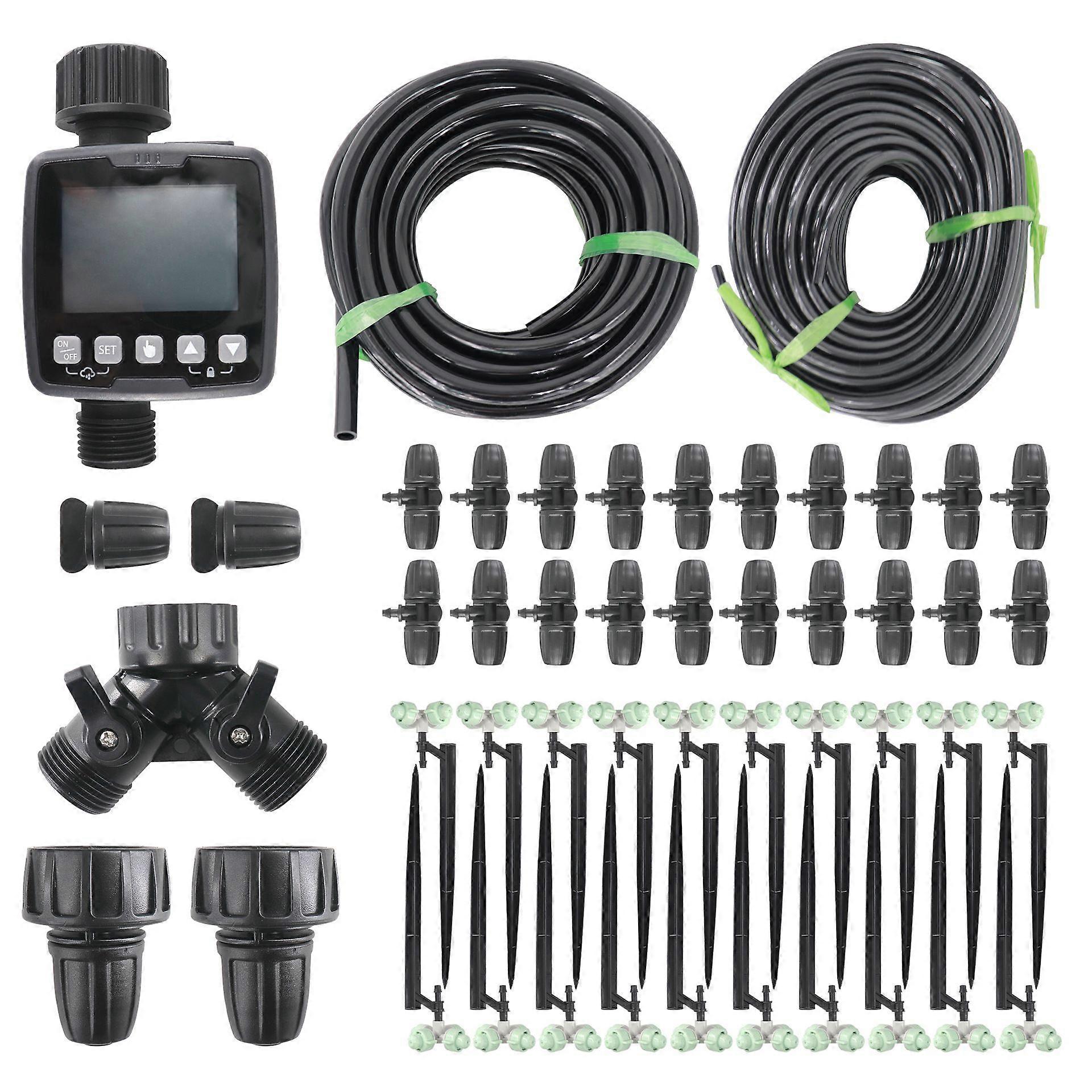 Drip Irrigation Kit, Adjustable Irrigation Kit, Irrigation System, Automatic Micro Irrigation System Installed In Garden Greenhouse