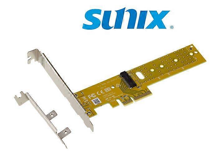 KALEA-INFORMATIQUE PCIe Card - 1 Port for M2 M Key NVMe SSD Industrial Range Manufactured by SUNIX