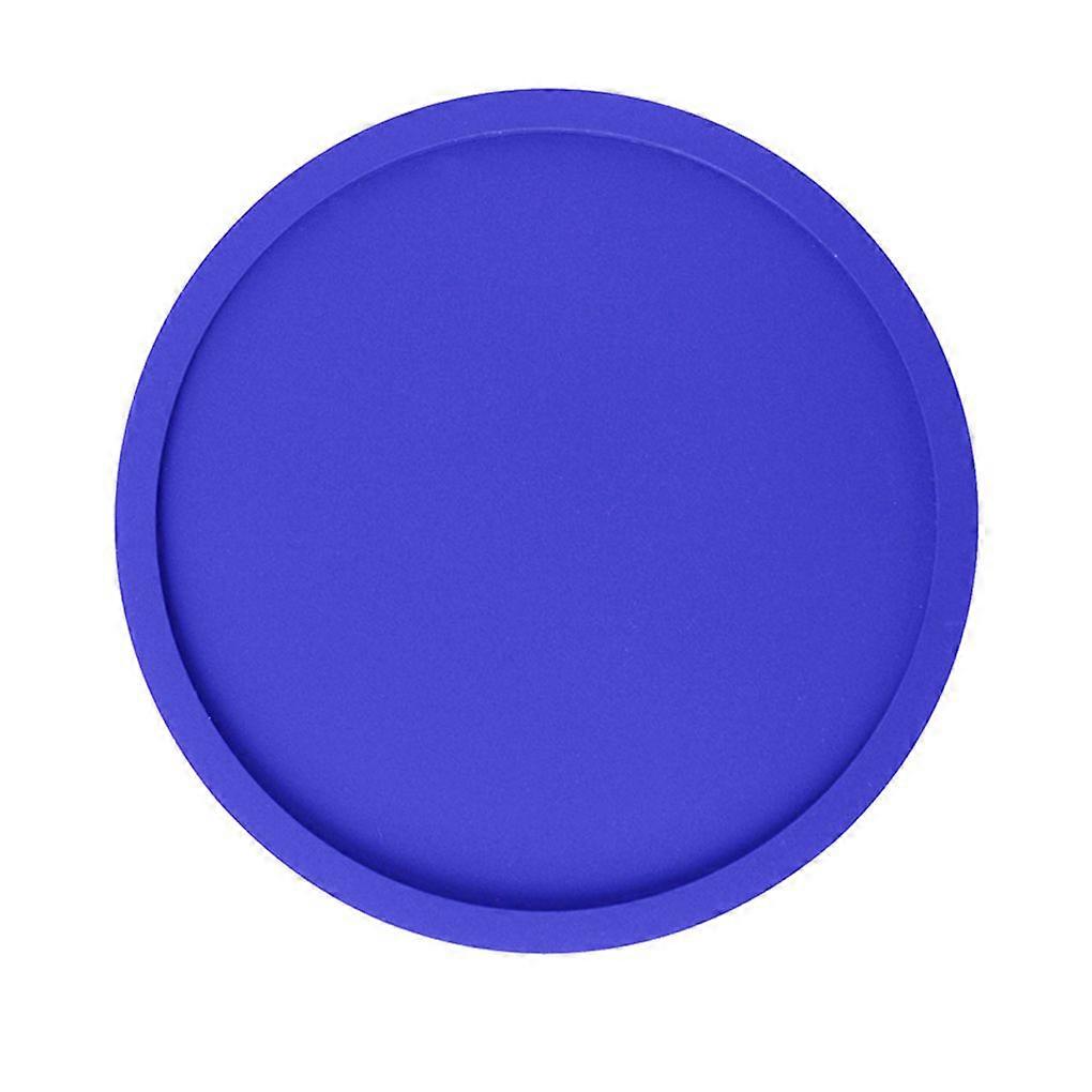 1Pc/8Pcs Round Silicone Coasters Non-slip Cup Mats Pad Drinks Table Glasses Mat Replacement