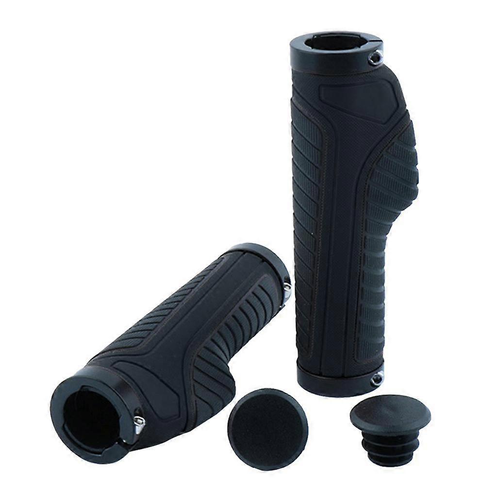 Bike Handlebar Grips, Double Bicycle Grips for MTB, BMX, Mountain, Downhill,
