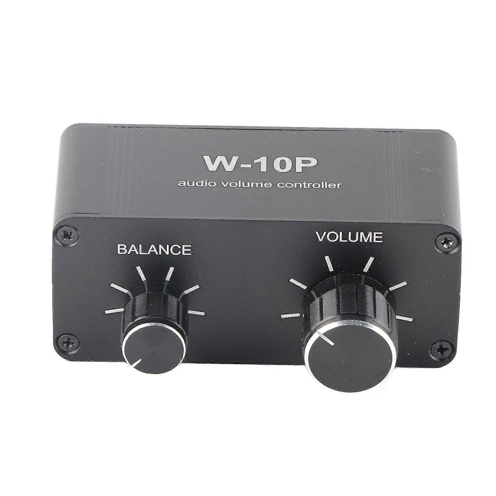 Mini Stereo Audio Preamplifier Headphone Amplifier Volume Controller with RCA Jack 3.5mm Output