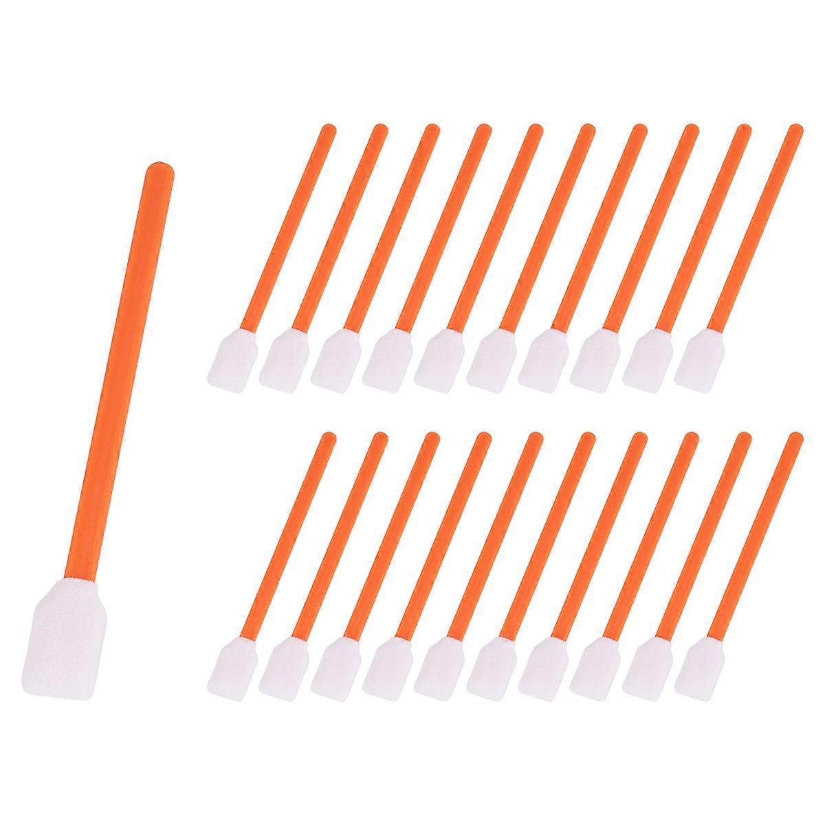 100 Pcs Foam Swabs Sticks Cleanroom Detailing Swab Sponge Sticks