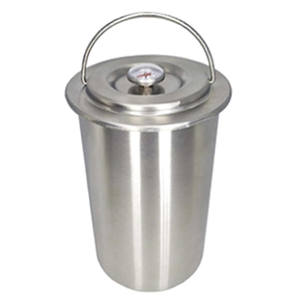 Stainless Steel Ham Press Maker Machine with Thermometer, Meat Poultry Kitchen Cooking Tools