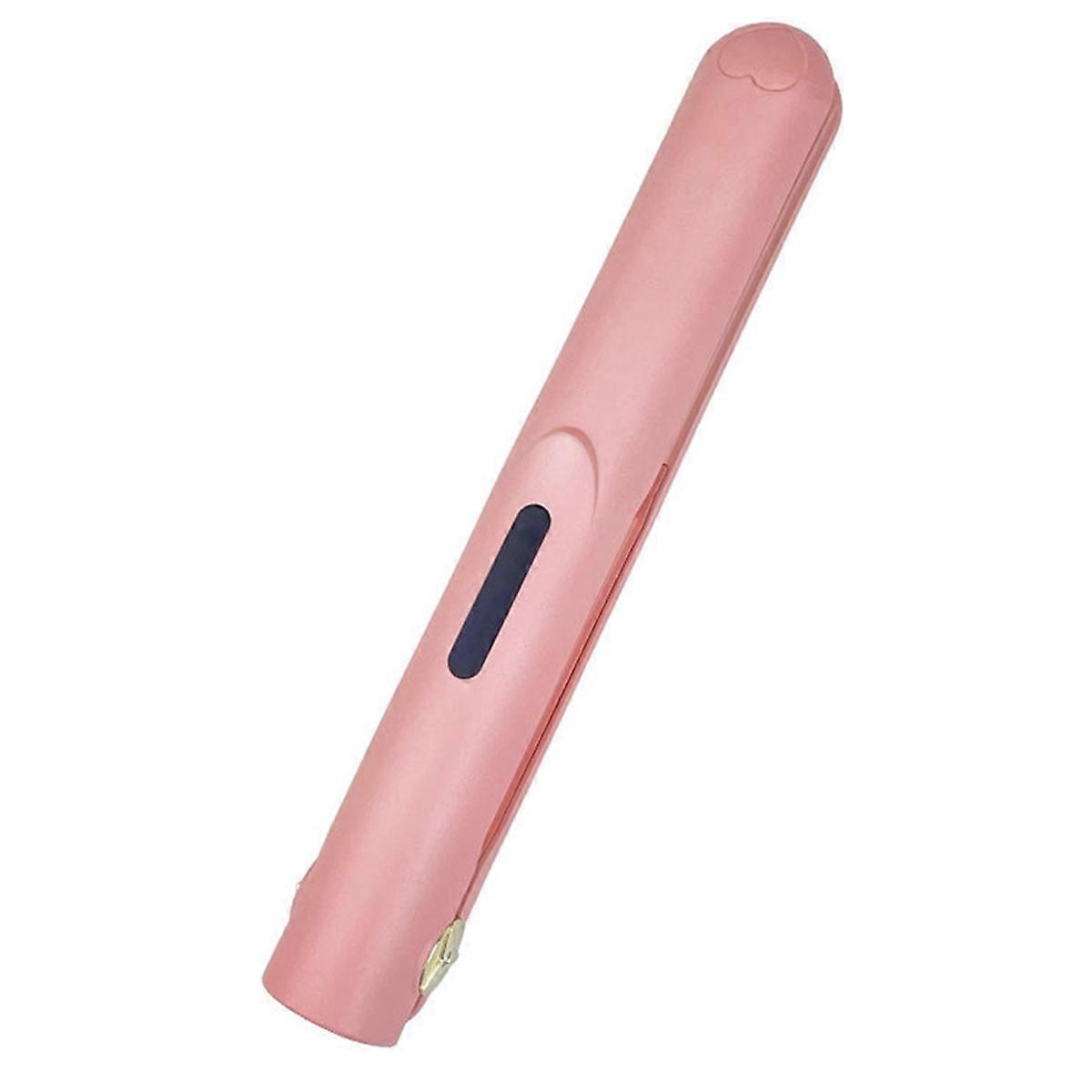 Mini Wireless USB Charging Portable Clamp Bangs Curling AndStraightening Dual-Purpose Small Hair Str
