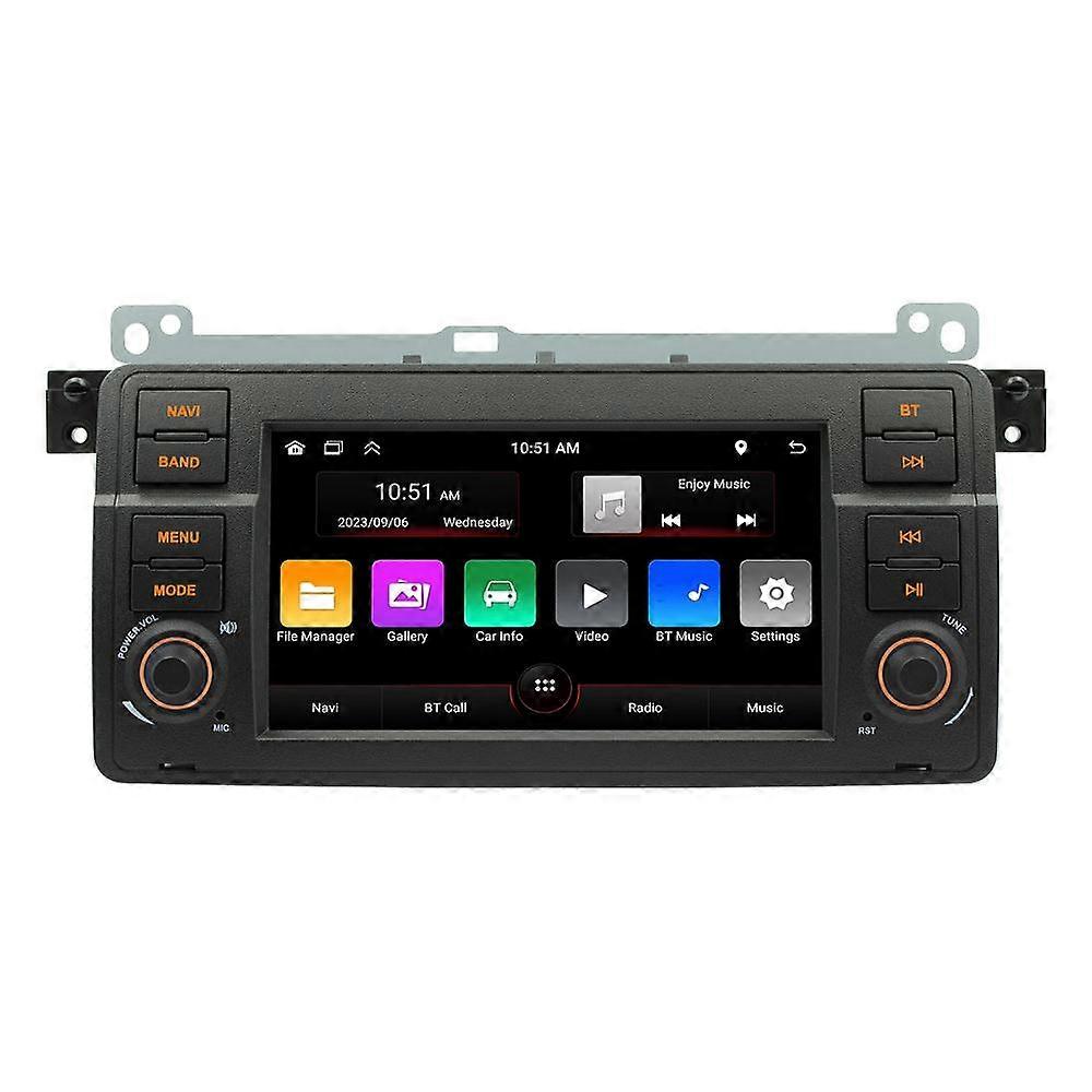 For BMW E46 7 Inch GPS Navigation WIFI Car MP5
