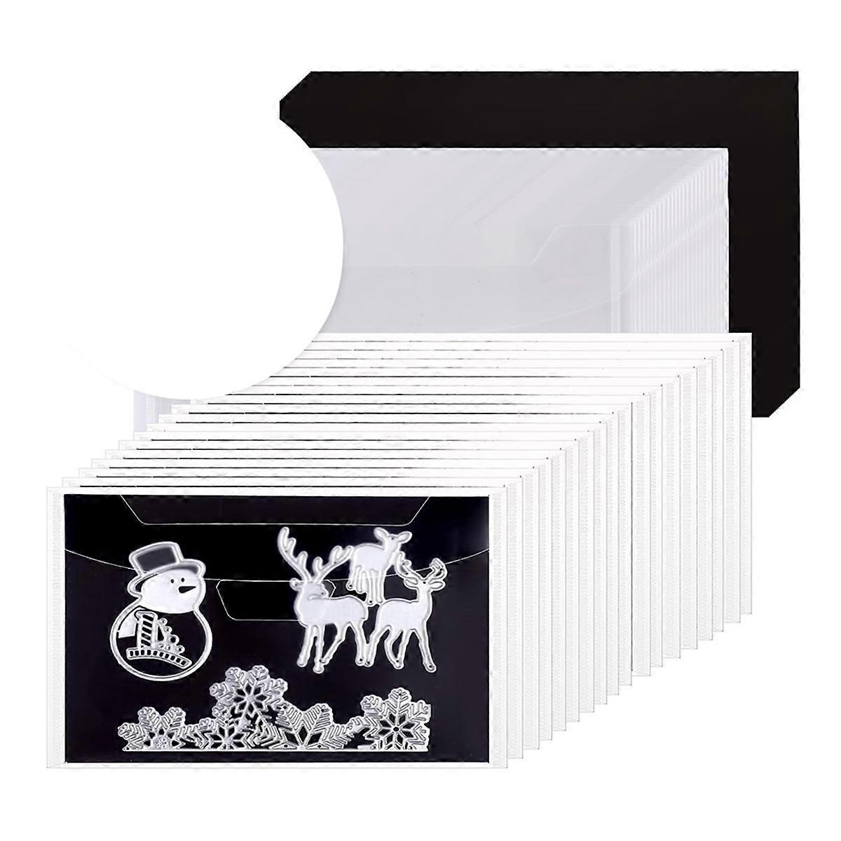 20Pcs Magnetic Bags and Paper, Stamp and Die Storage Master