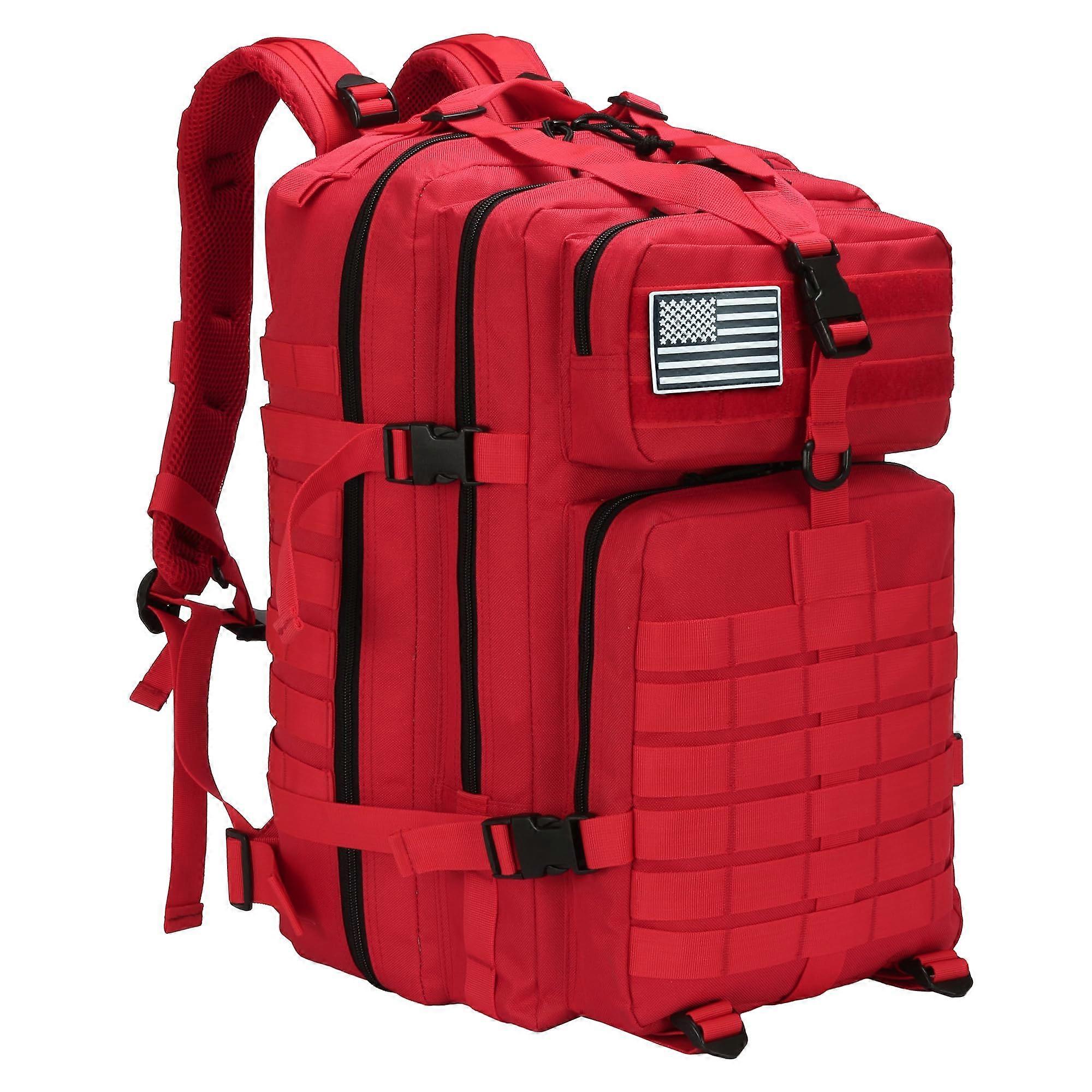 Tactical Military Backpack 45L for Hiking and Emergency Preparedness, Water-Resistant, Multiple Compartments, Durable Design