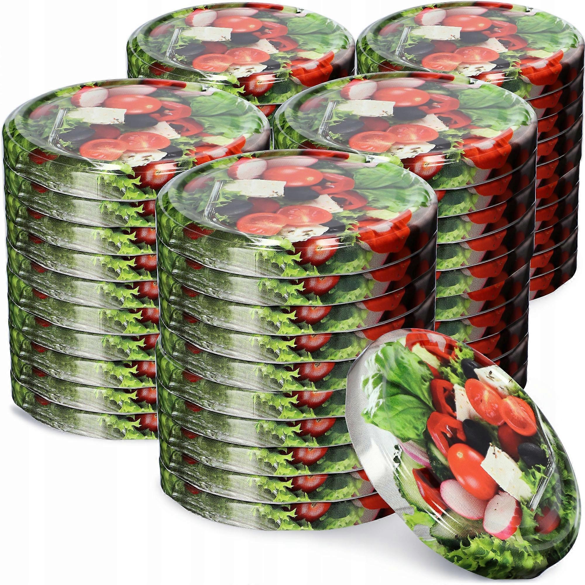 KADAX 50x Tapas de tarro fi 66 Tapas de tarros Tapas conservas