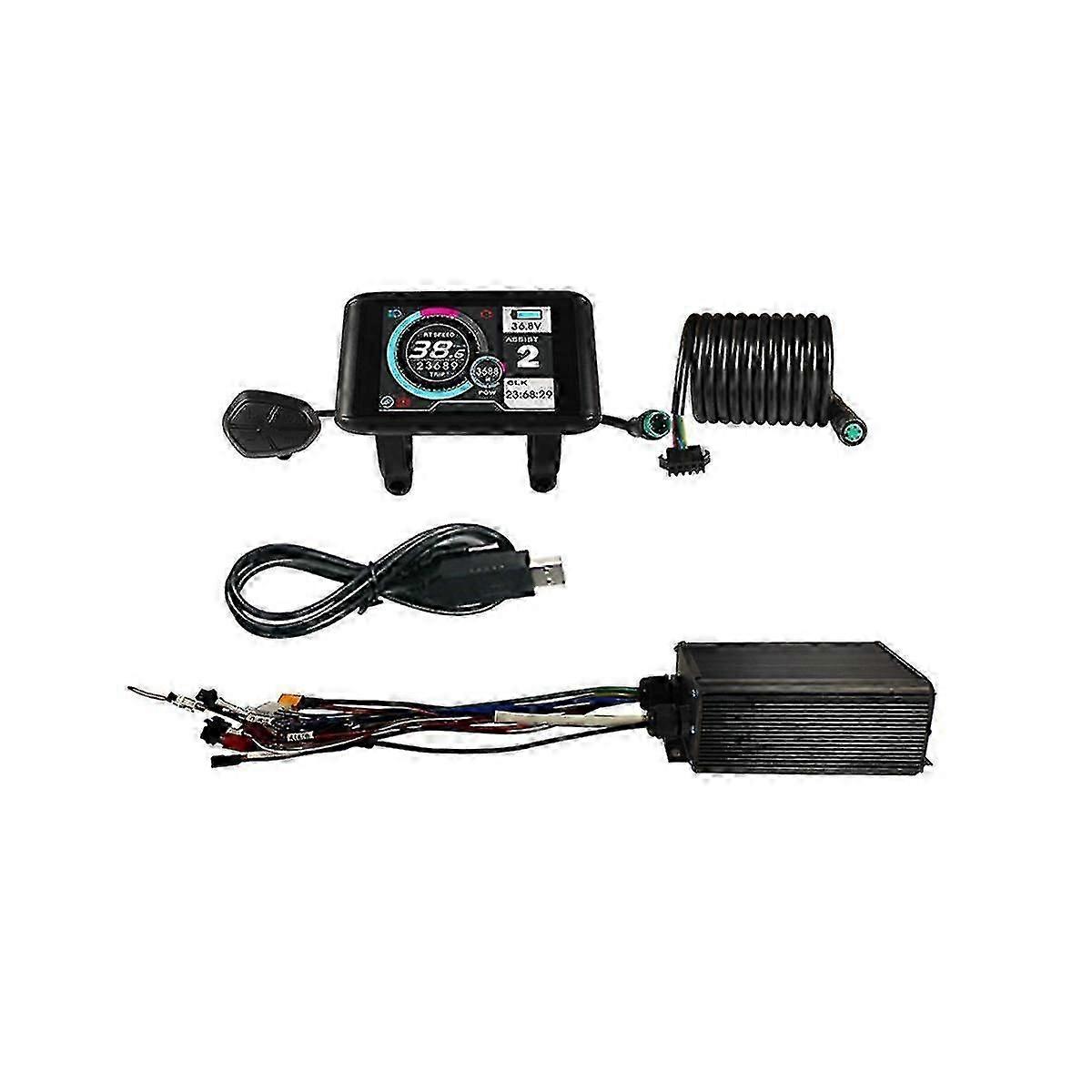 Electric Bicycle 36v 48v 60v 72v Program 45a Mqcon Sabvoton Controller Unlock Controller With Ukc-1 Display And Usb