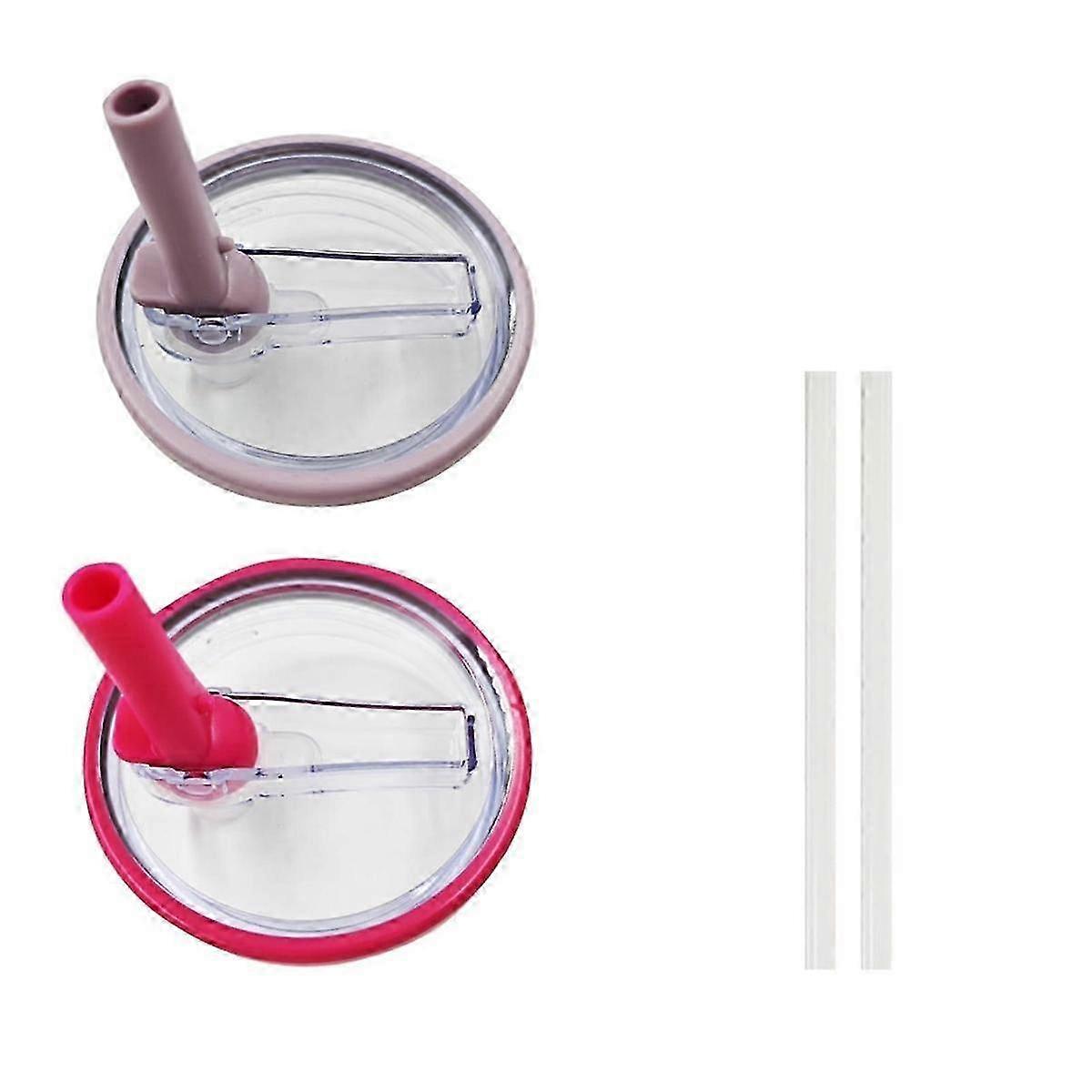 40oz Replaceble Tumbler Flip Straw Lid for Quencher Straw Lid Replacement Fit for HydroJug Traveler