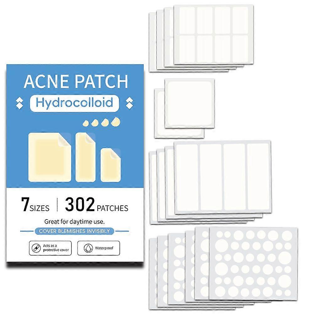 Large Pimple Patches, Acne Patches, Big Hydrocolloid Bandages for Body, Face, Forehead, Chin, Neck Zit Breakouts, Hydrocolloid Patch
