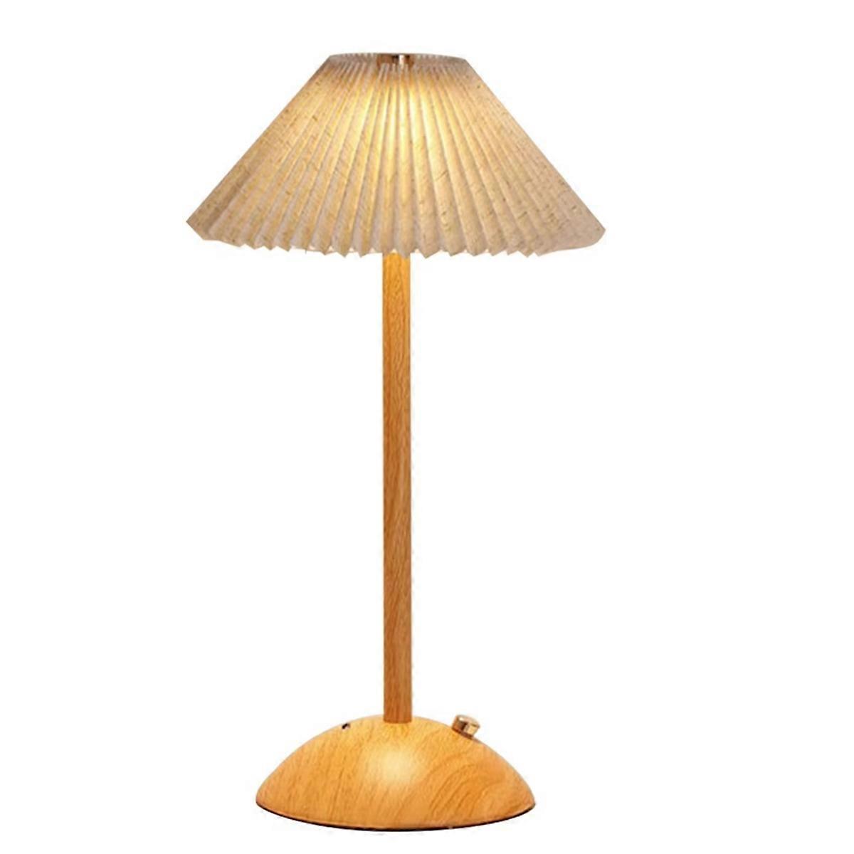 Bedside Sleeping Light 3 Color Dimmable Nightstand Light Rechargeable Decorative Table Light with B