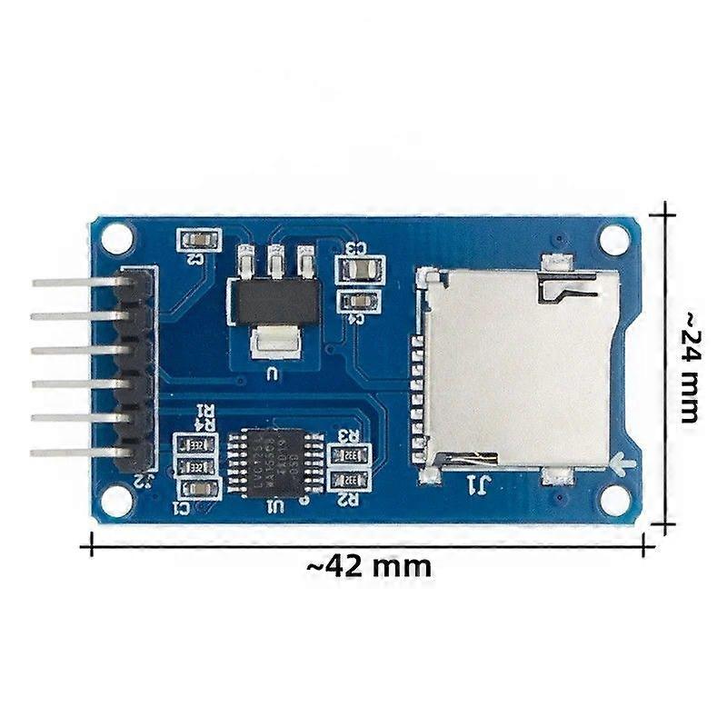 Tenstar Robot Mini Micro SD TF Memory Card SPI Storage Expansion Module for Computer